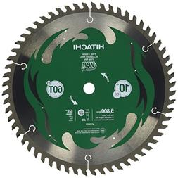 Hitachi 10 in. 60-Tooth Fine Finish VPR Blade 115435 new